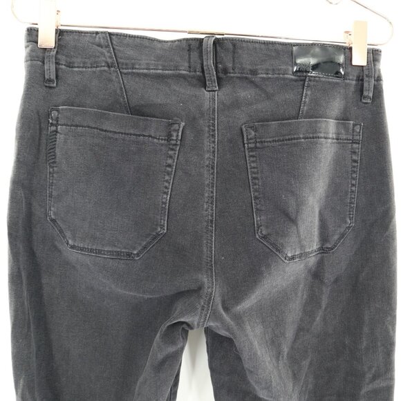 Paige Mayslie Jogger Pants Womens 28 Black Weekender Moto Racing Elevated Basic - Picture 8 of 16